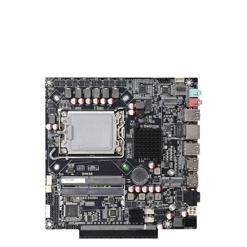 For H610ITX Main Board, Support 2-16G Side Plug Single Display, Graphics Card Chassis 12-14cpu