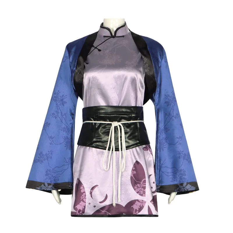 

Blue Cosplay Chevalier Costume Stage Performance Halloween Black Butler Girl Uniform Polyester Material
