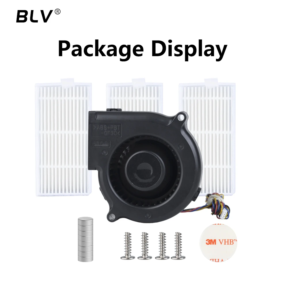 BLV® Bambulab P2S Cabin Air Purifier with 7530 Blower Fan VentoBox
