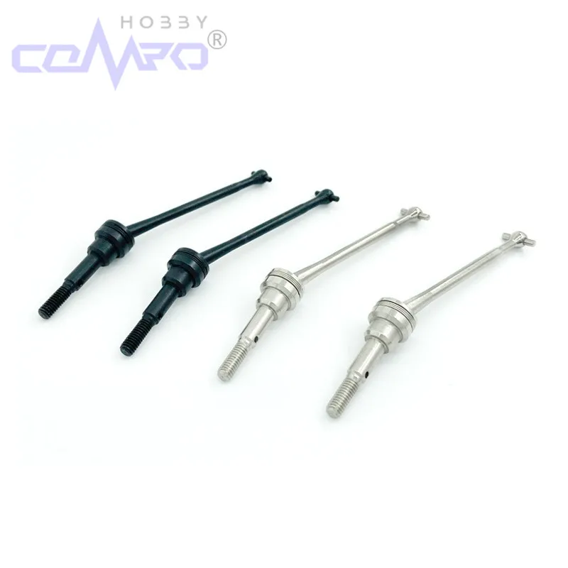 

2 шт. металлический передний приводной вал CVD для WLtoys 12423 12427 12428 1/12 RC автомобильный гусеничный короткий курс грузовика обновленные детали