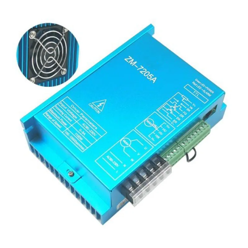 Small high-speed DC brushless motor drive controller with Hall plate self-matching reducer water pump 220V