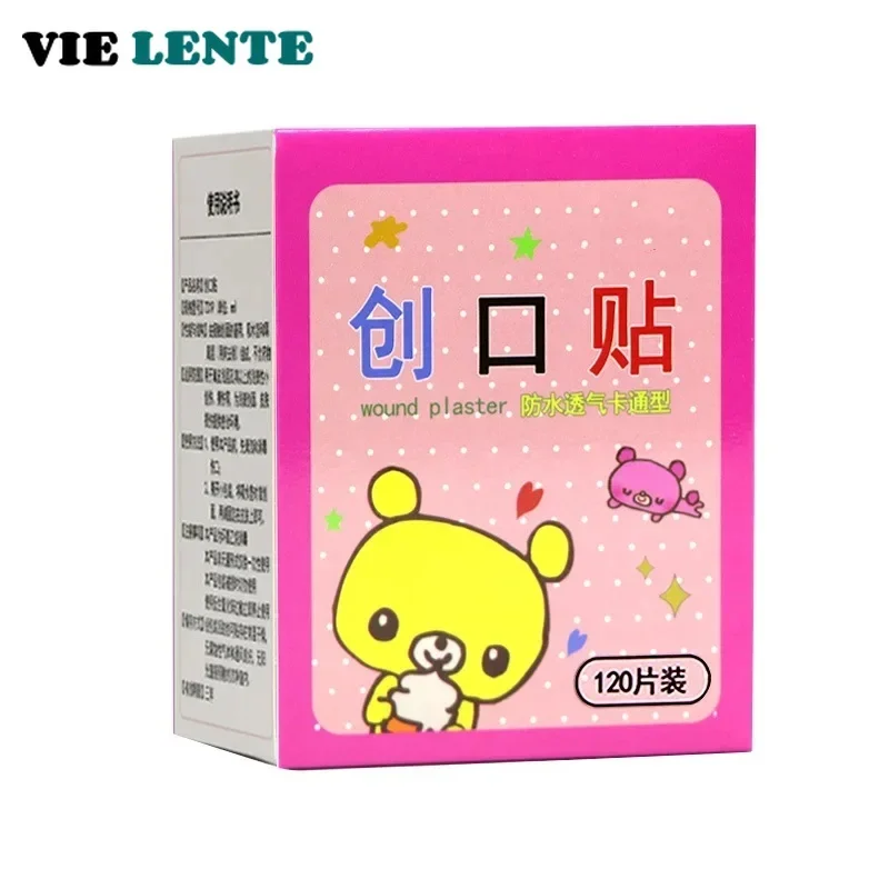 رقعة طبية برسوم كرتونية لطيفة للأطفال ، ضمادات جروح لاصقة مقاومة للماء ، مساعدة الفرقة الأولى المقاومة للغبار للتنفس ، #5