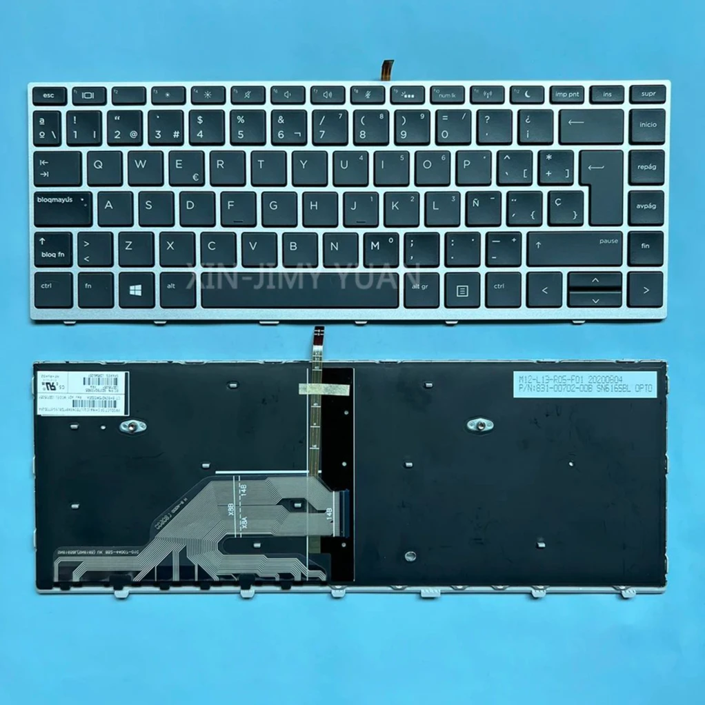 XIN-LA-SP-UK-FR layout Backlit Laptop Keyboard For HP Probook 440 G5 430 G5 445 G5 840 G3 640 G4 640 G5 645 G4 645 G5