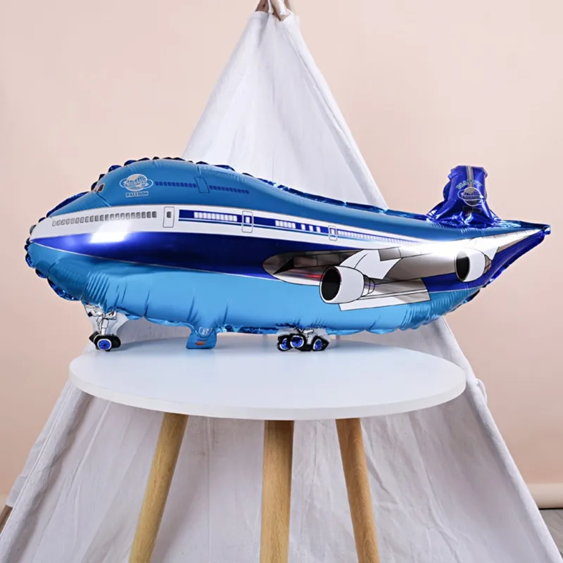 Red Blue Aircraft A…