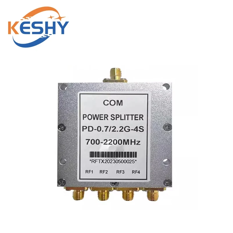 SMA Microstrip Power Splitter 1 to 4 RF Microstrip Power Splitter 0.5-8G SMA RF Combiner WIFI 2-6G Power Splitter 500-6000MHz