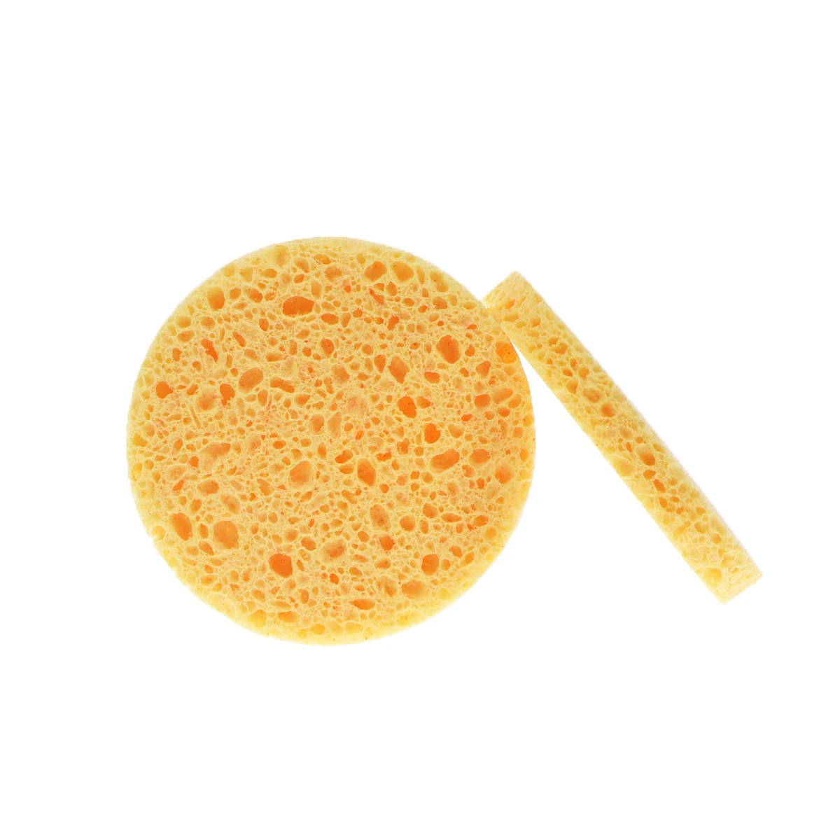

12pcs Natural Cellulose Facial Sponge Face Cleansing Puff Exfoliating Pad Deep Clean Pores Oil Control Sensitive Skin Safe