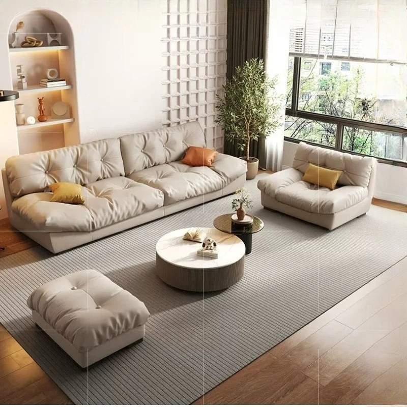 Modern Sofa Recliner Modular Wood Sofy Do Salonu Home Furniture Comfortable Unique Sofa Living Room Fancy Simple Designer Floor