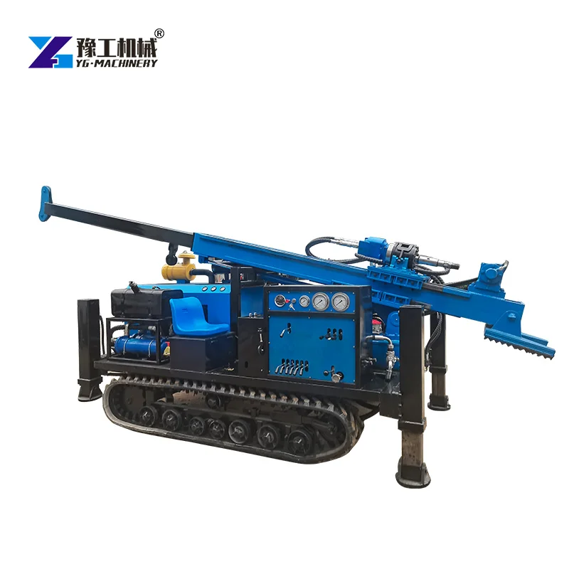 Hydraulic Mining Quarry Hard Rock Crawler Drilling Rig