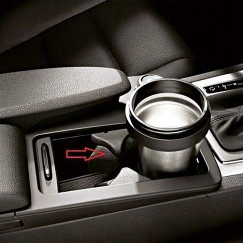 A30F-2 Stück zentrale Armlehne Wasser Getränkehalter 2046802391 für Mercedes Benz C/E W204 W212 W207
