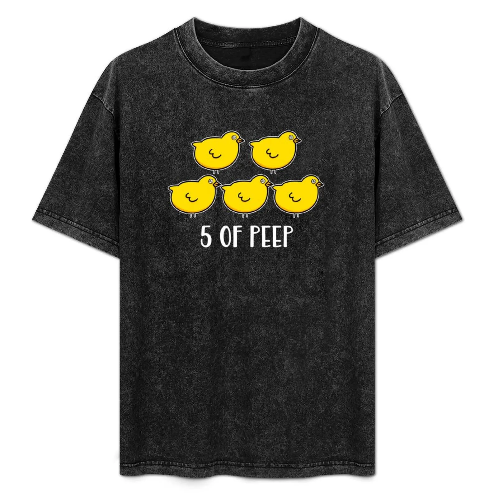

Five Of PEEP - Respiratory Therapist - Nurse T-Shirt Basic Solid Color Short Sleeve T-Shirt