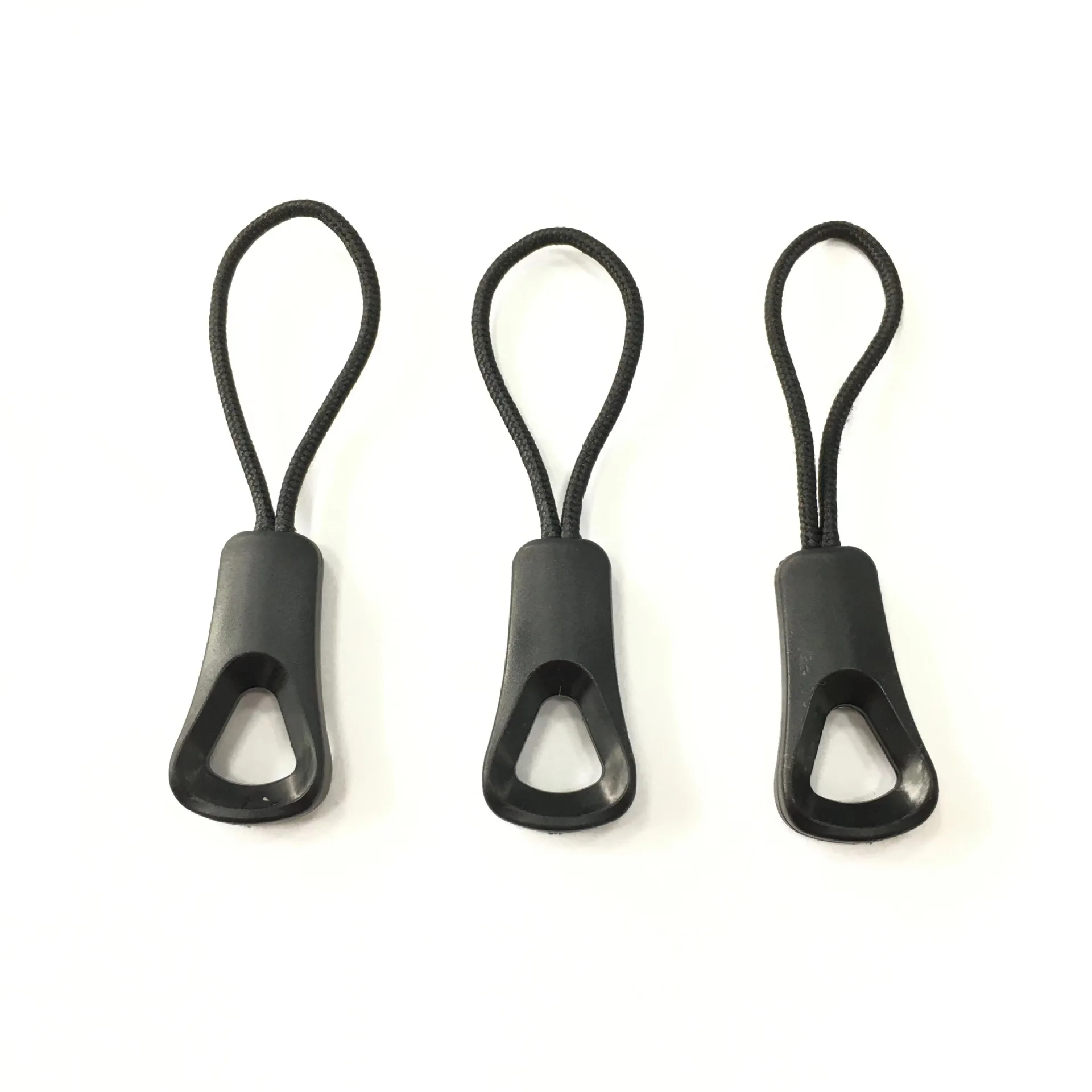 200pcs Zipper Head Pull Rope Clothes Detachable Clothing Suitcase Tent Backpack Ends Lock Zips Zip Puller Replacement