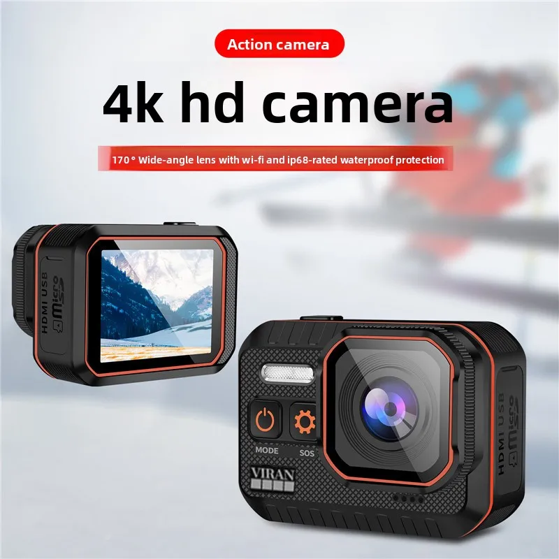 

Viran original brand 4k anti-shake sports camera waterproof sports camera motorcycle driving recorder Weilang