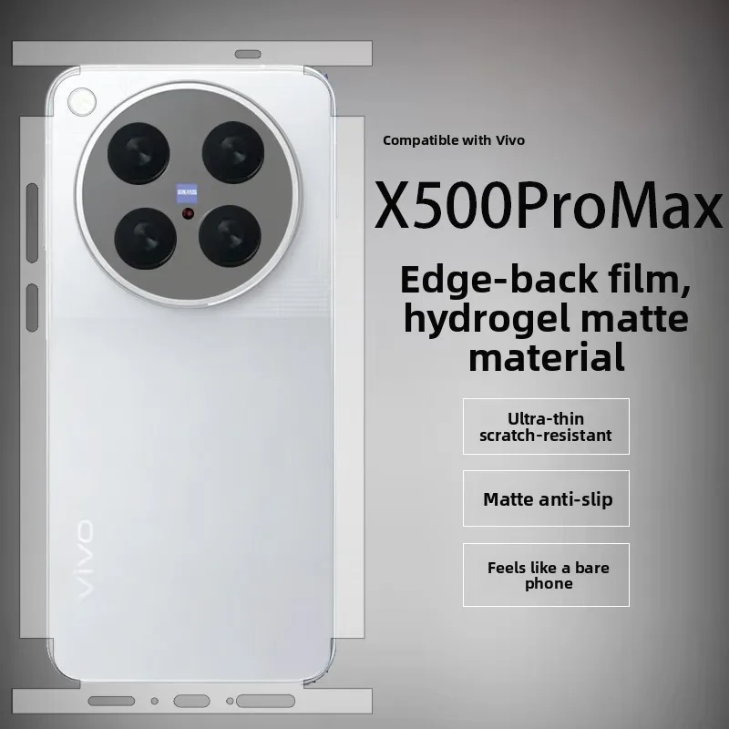 High Definition Frosted Phone Screen Protector for  X500Pro Max X300 Ultra Protective Sticker Soft Frame Clear Transparen...