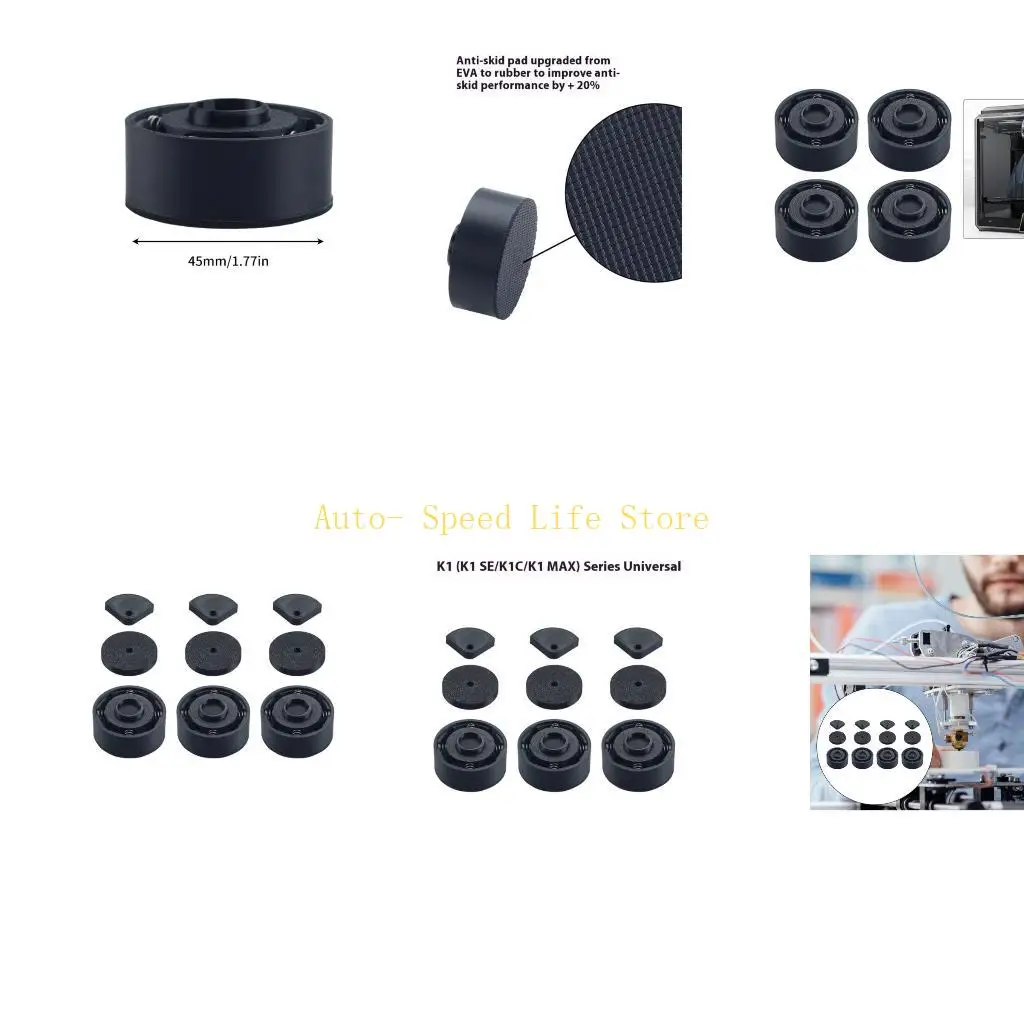

02DA подшипник пружинной ударной накладки для ног для K1C -принтер анти вибрационные ноги