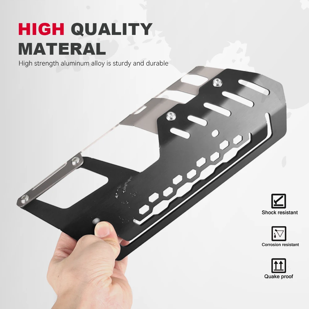 ل SYM Sanyang Husky Adv 150 Mmbcu158 MMBCU150 DRG 158 دراجة نارية الألومنيوم العادم الأنابيب حامي الحرارة درع غطاء #6