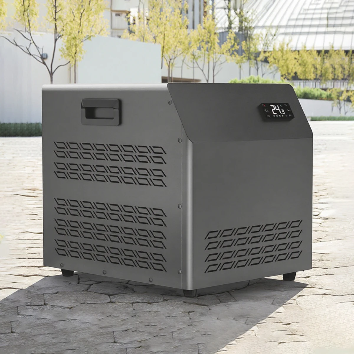 

STLF220V Remote Control Water Chiller Cooler Pump Chiller with R290 Compressor Motor Ice Bath Chill Function