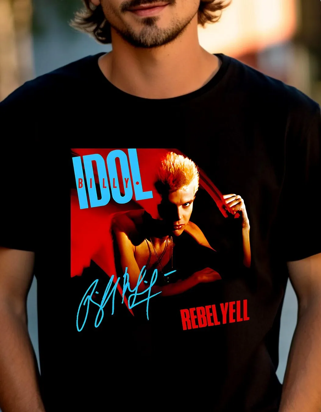Футболка Billy Idol Rebel Yell Music Футболка Billy Idol Rebel Yell Music