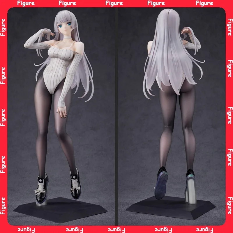 

24cm Amine Character Astrum Design Ivy Sneaker Mask High Slits PVC Model Beautiful Girls Ornament Small Statue Collect Toy Gifts