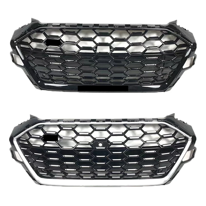 Best-selling Car Body Kit No Logo Style Upgrade Facelift Front Bumper ABS Grille for audis A4 S4 B9.5 2020-2023