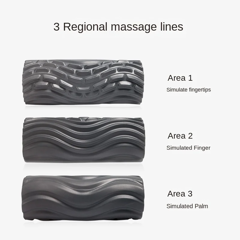 5-gear Electric Foam Axis Yoga Fitness Vibration Relaxation Corrugated Fascia Column Yoga Column