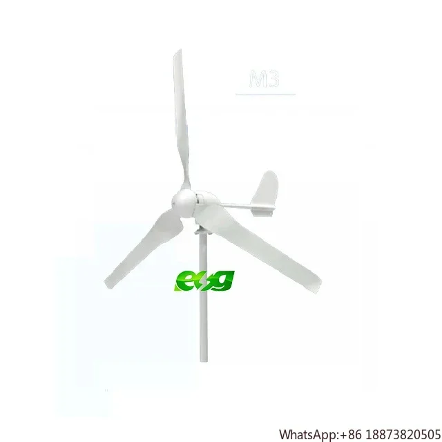 

ESG 1000w 12V 24V 48V Wind Power Turbine Generator FREE Energy For Home Efficiency Horizontal 48v Wind Turbine