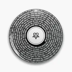 Him Band The Path Lyrics Heartagram Viny Soft Button Pin Badge Clothes Funny Brooch Decor Cartoon Lapel Pin Cute Women Collar