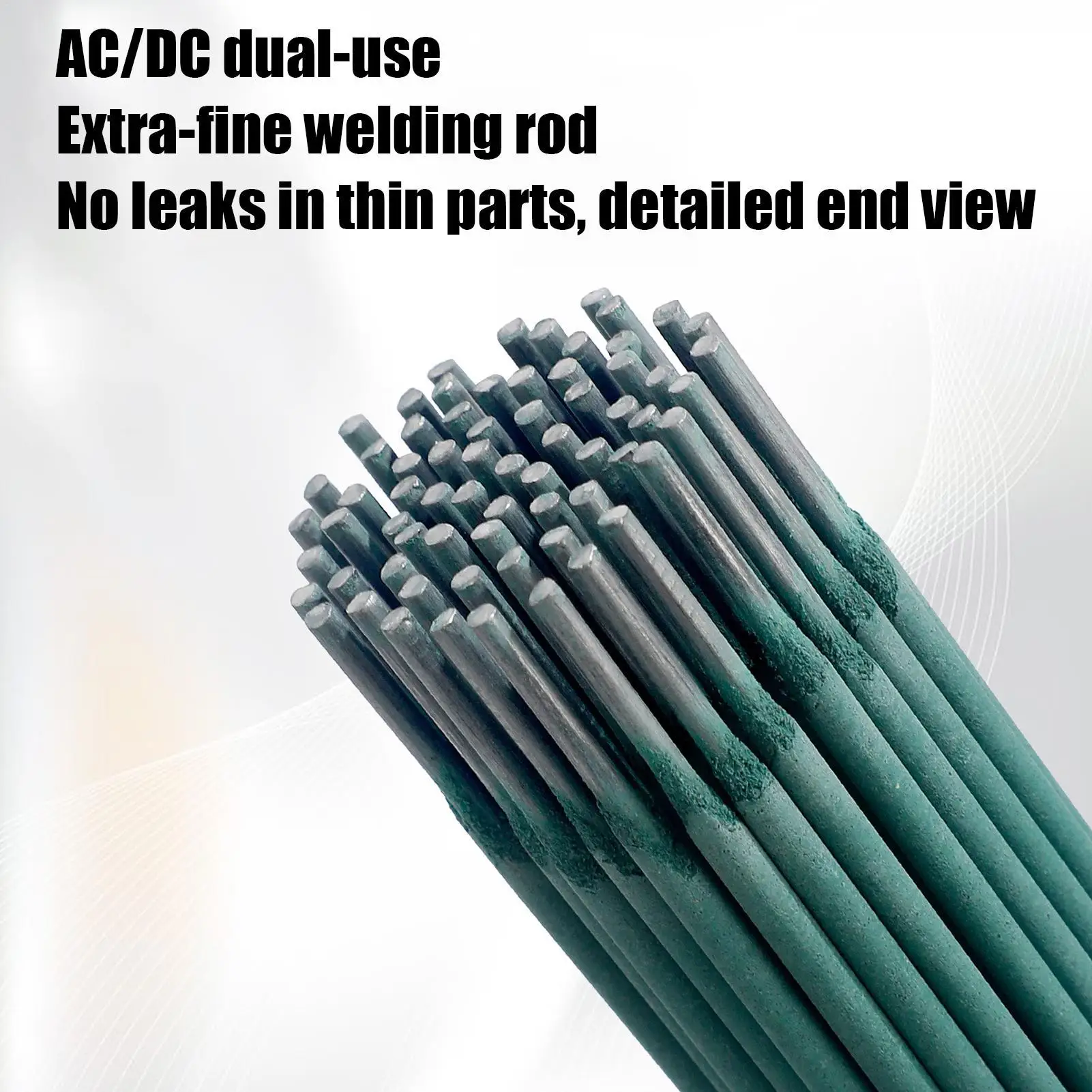 

50Pcs Universal Green Welding Rods Carbon Steel Electrodes Stick for AC DC Arc Welder Iron Sheet Pipe Metal Soldering Repair