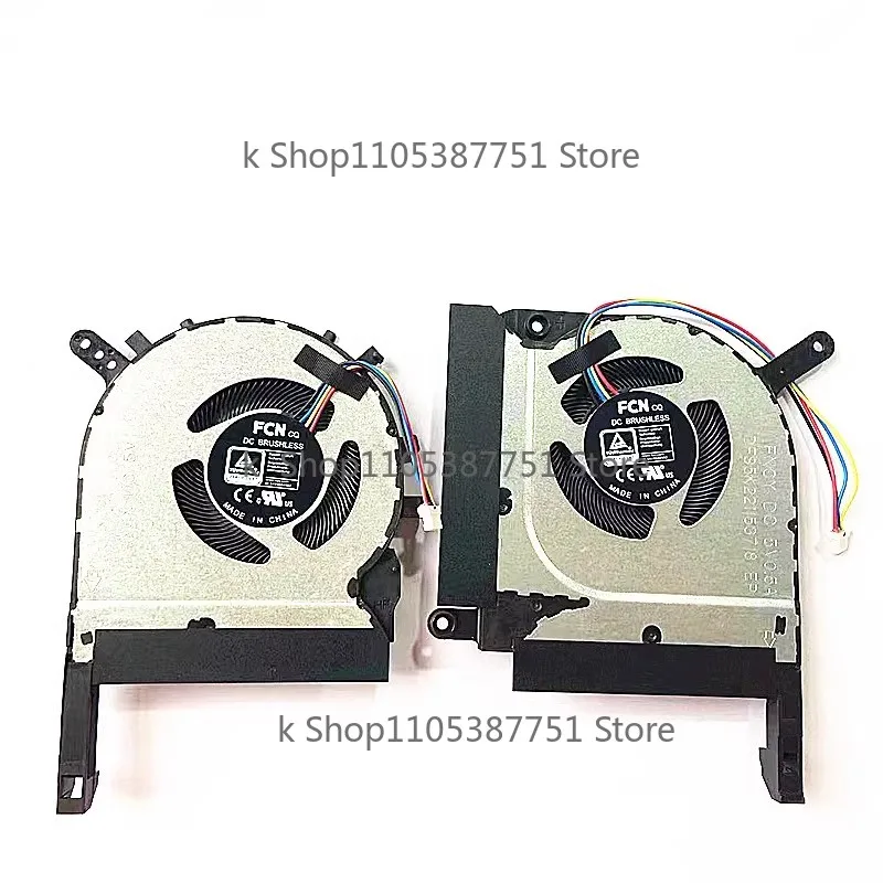 Original New CPU GPU Cooling Fan for Asus TUF A15 FA506 FA506I FA506IV FA506II A17 FA706 FA706I FA706IH k'kkk+
