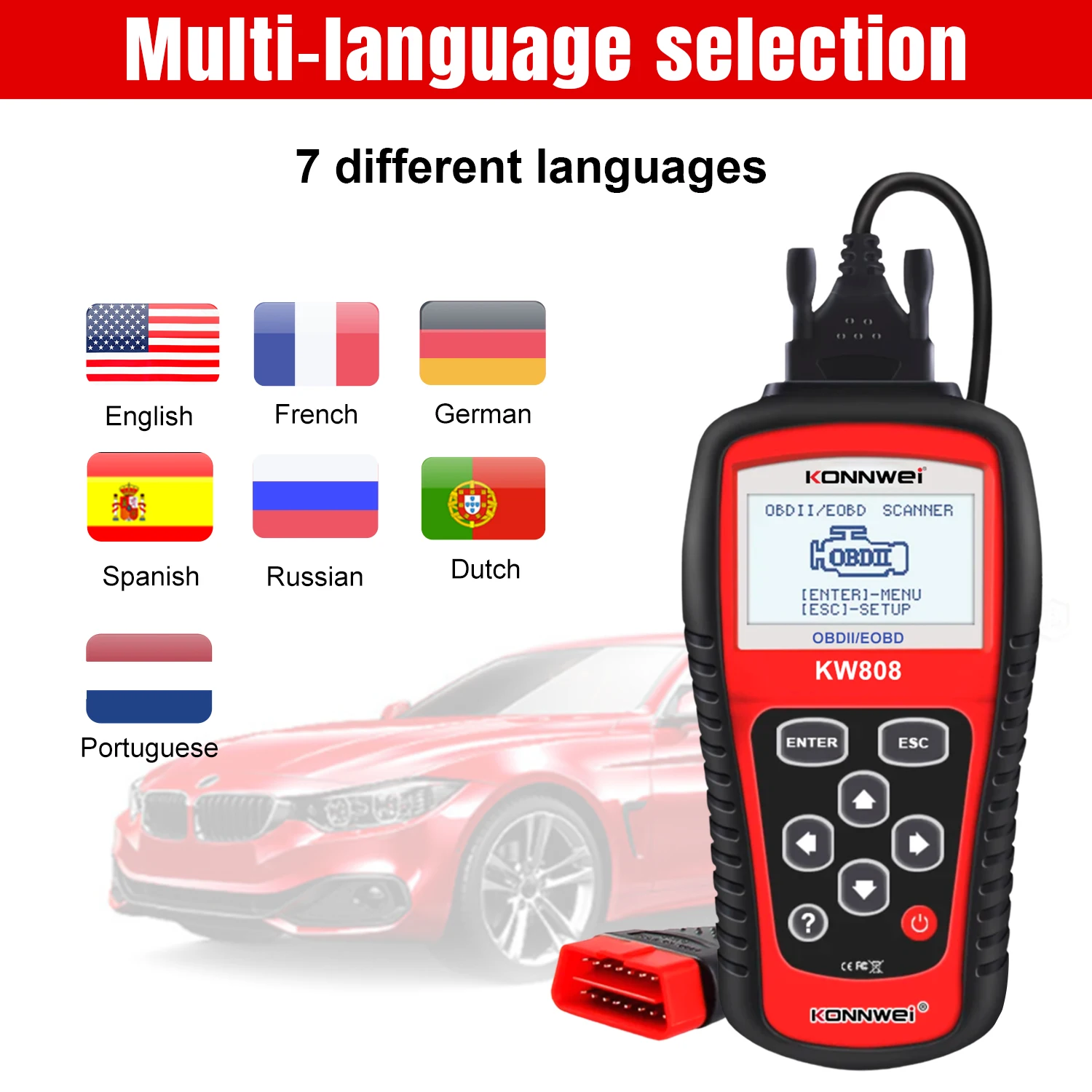 Konnwei KW808 Vehic… - image