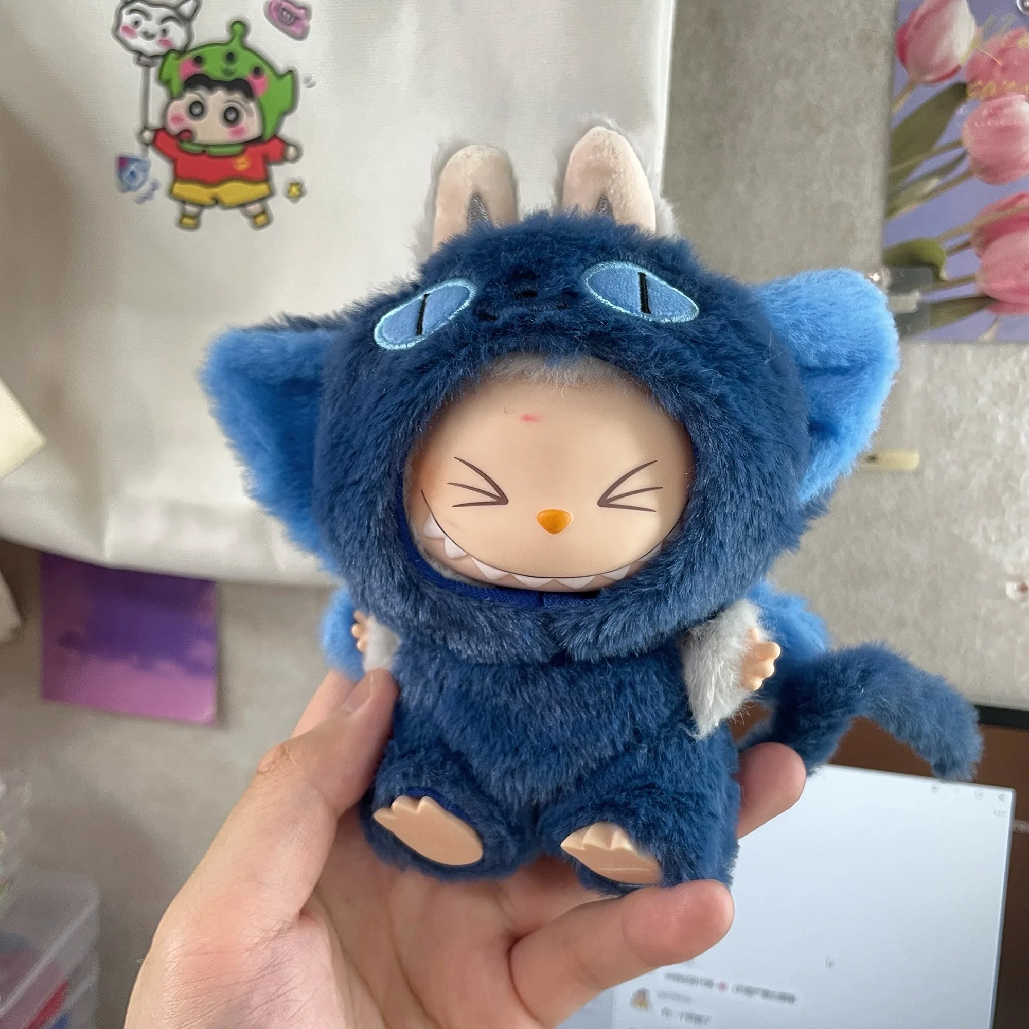 For Labubu Baby Clothes 17cm Baby Clothes Pendant Doll Macaron Sibi Baby Clothes Only Baby Clothes