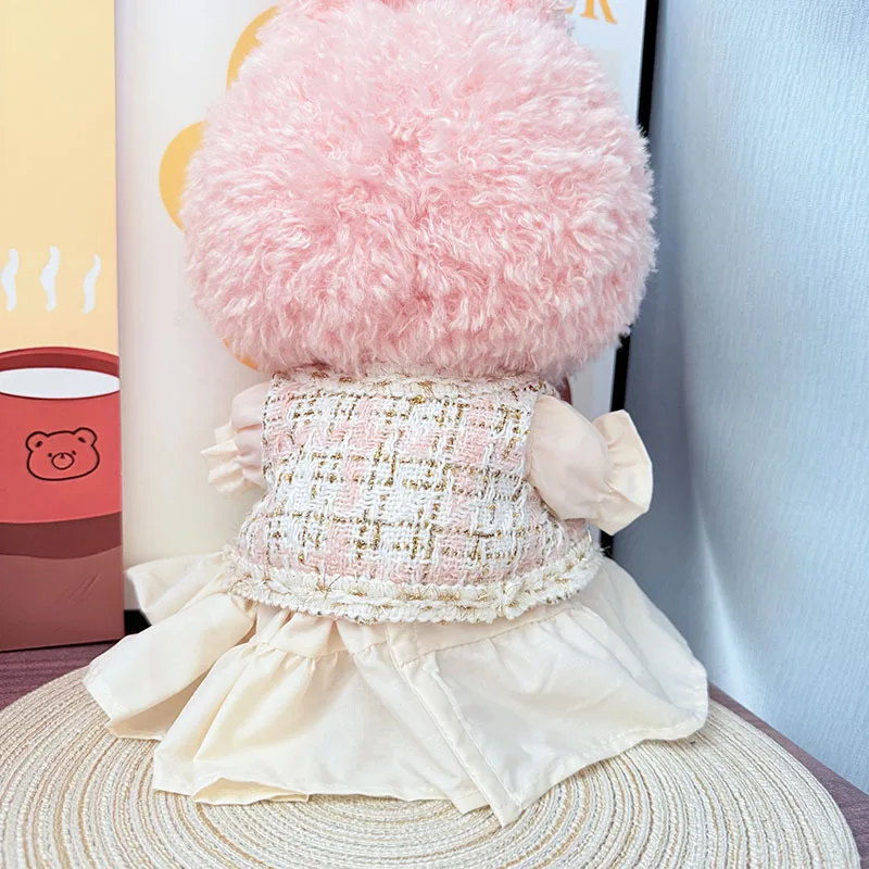 For Doll Clothes Suitable For Mokoko 38cm Princess Rita Dress Set Hair Clip Accessories Creative Design Toy Labubu Clothes Toys