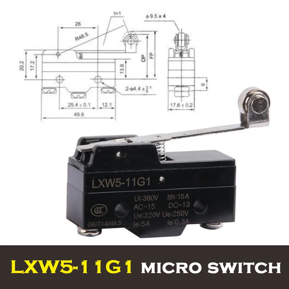1-шт-lxw5-11g1-концевой-выключатель-для-путешествий-микропереключатель-медный-серебряный-контакт-250-В-переменного-тока-5-А-НЕТ-НЗ-медные-детали