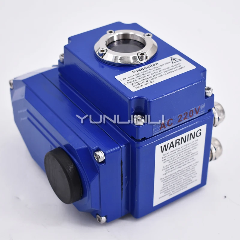 Attuatore elettrico in acciaio inossidabile 220V attuatore elettrico valvole a sfera attuatore elettrico a guscio in alluminio