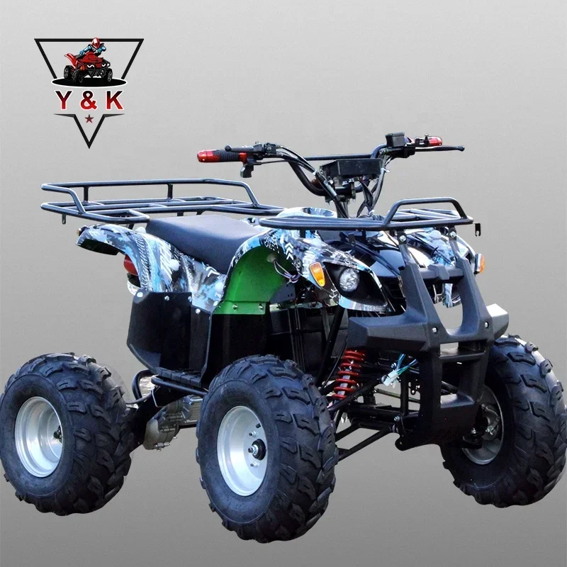 750W Shaft Driver ATV,48V 20a Electric Atv 4 Wheelers,Quad Bike Kids Motorcycle for Adults,timer Control for Commercial Rentals