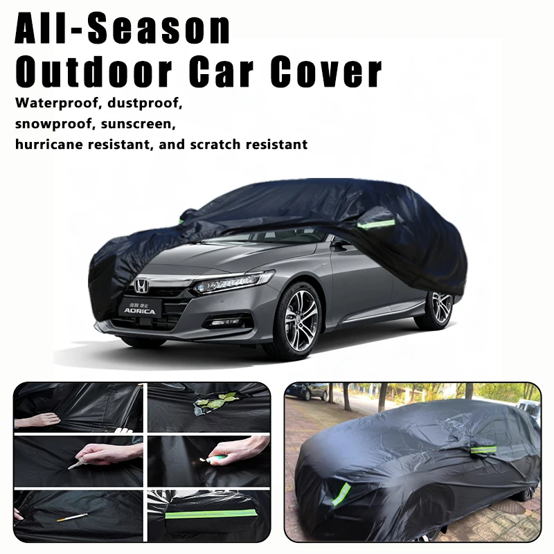 

Car Cover for Honda Accord - Outdoor Full Protection, Waterproof Dustproof Heat-Resistant, All-Season Use Exterior Accessories