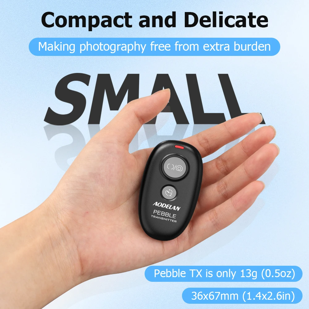 No Delay Wireless Shutter Release 2.4Ghz Remote Control for EOS Rebel T7 T6 T5i T6i T7i SL3 90D 80D 77D G10 SX50HS DSLR Camera