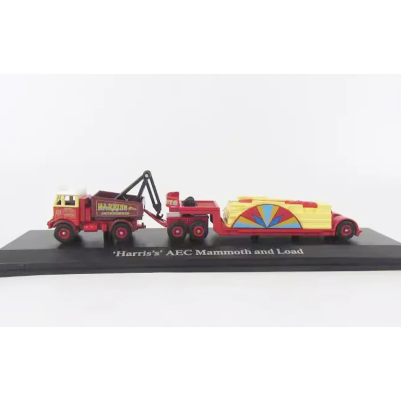 

ATLAS масштаб 1:76 AEC мамонт и нагрузка прицеп грузовик легкосплавный транспортер модель коллекция сувенир статический дисплей игрушки для мальчиков подарки