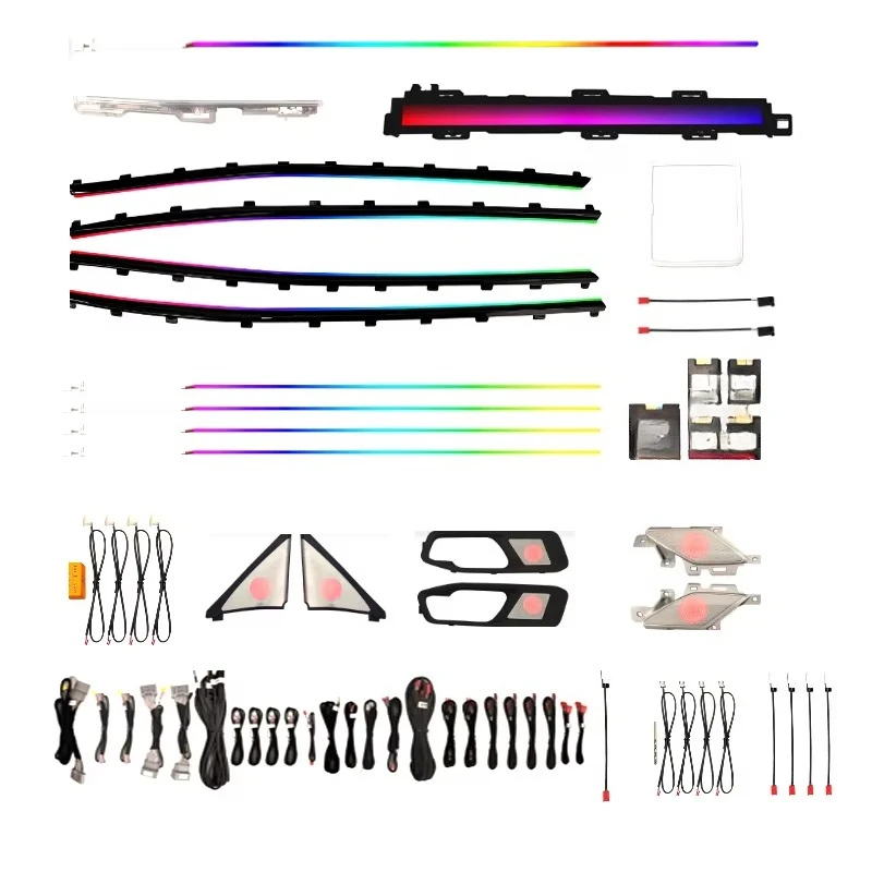 

Piano Black Ambient Light Upgrade Kit for Honda Accord 2023-2025