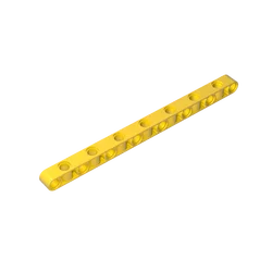 Gobricks 10Pcs GDS-2083 71710 Bricks Technic Beam Parts 1x15