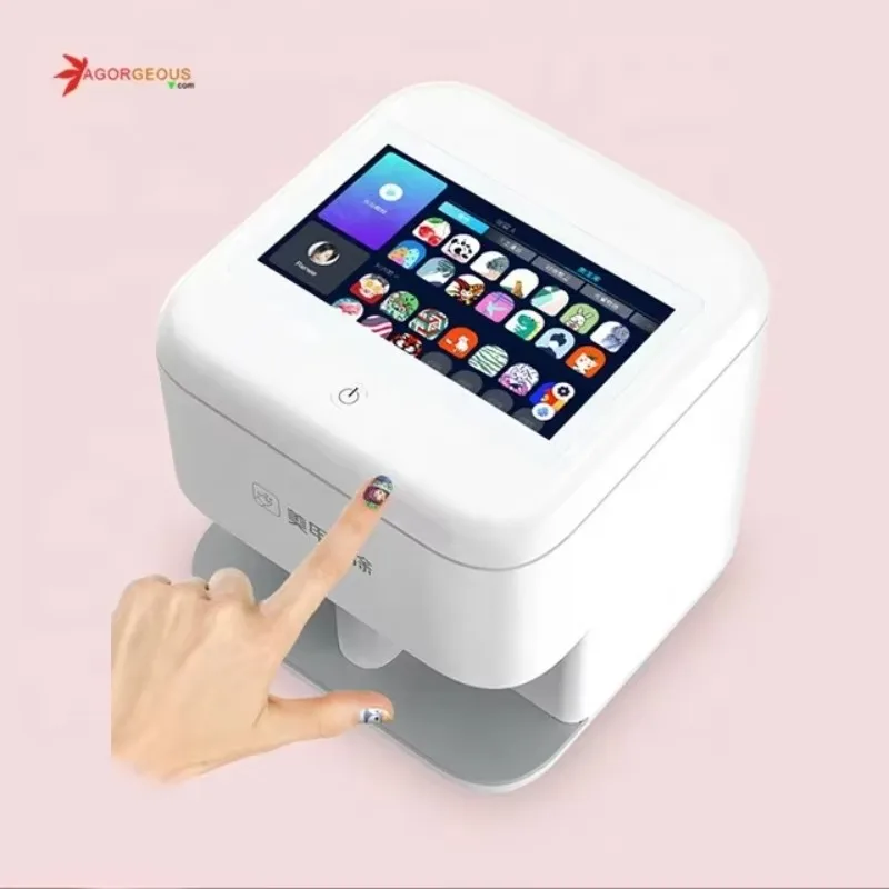 

Hot Sale Newest Nails Printer 3d Digital Nail Art Machine Price