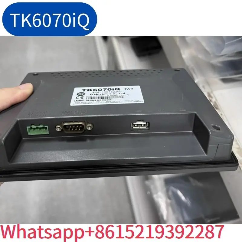 second-hand Weilentong Touch Screen TK6070iQ tested ok