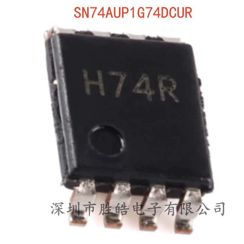 

(10 шт.) НОВЫЙ SN74AUP1G74DCUR 74AUP1G74 односторонний триггер с положительным краем типа D, триггерная интегральная схема VSSOP-8
