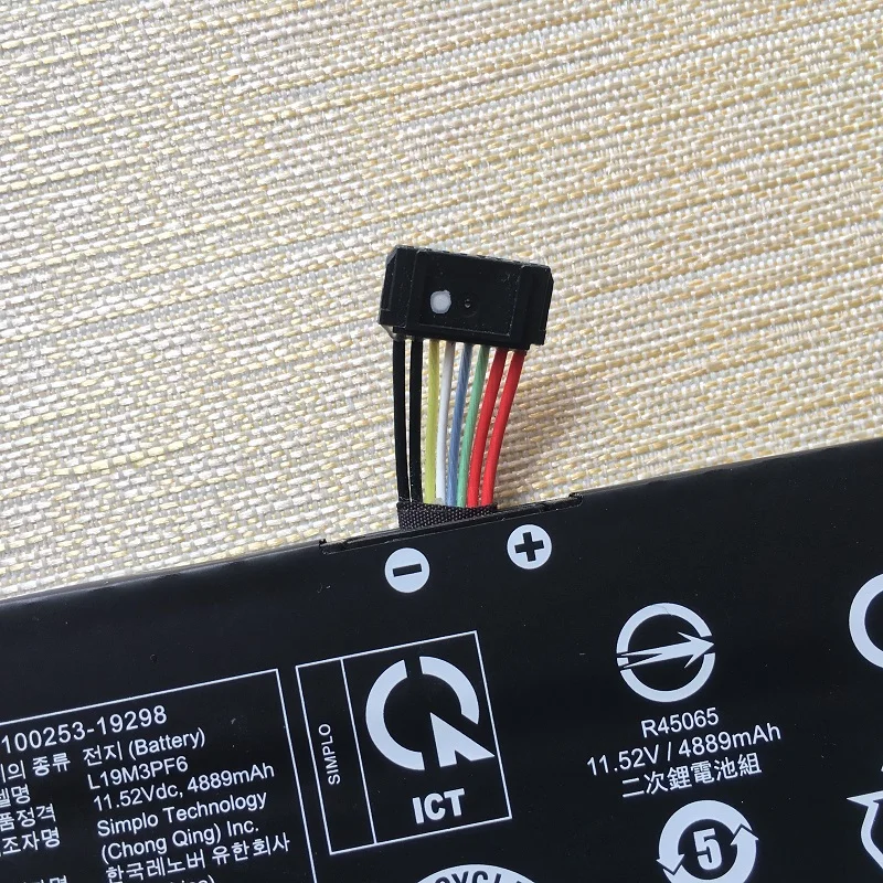 Imagem -05 - Supstone Novo L19m3pf6 L19d3pf3 Bateria para Lenovo Ideapad 515alc05 15are05 15iil05 15itl05 L19c4pf1 L19l3pf2 L19c3pf5 L19l4pf1