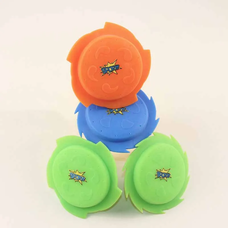 Summer Outdoor Parent-child Interaction TPR Water Play Small Flying Disc Kids Water-absorbent Flying Disc Pool Party Game Toys