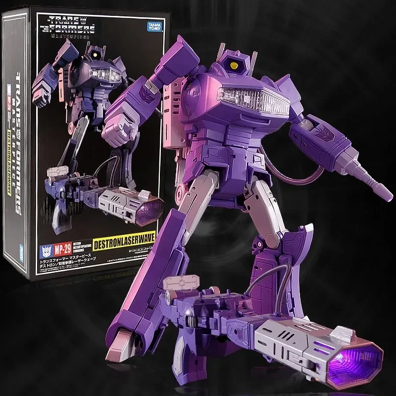 

In Stock Transformation MP29 Shockwave G1 Cartoon KO Version with Lights Decepticon Robot Action Figures Toys Collection Gifts