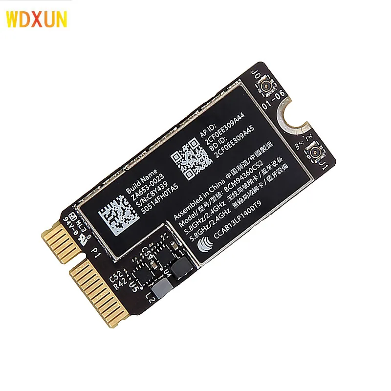 BCM94360CS2 Wireless-AC WIFI Bluetooth BT 4.0 Airport 802.11ac Card For MAC Air 11\