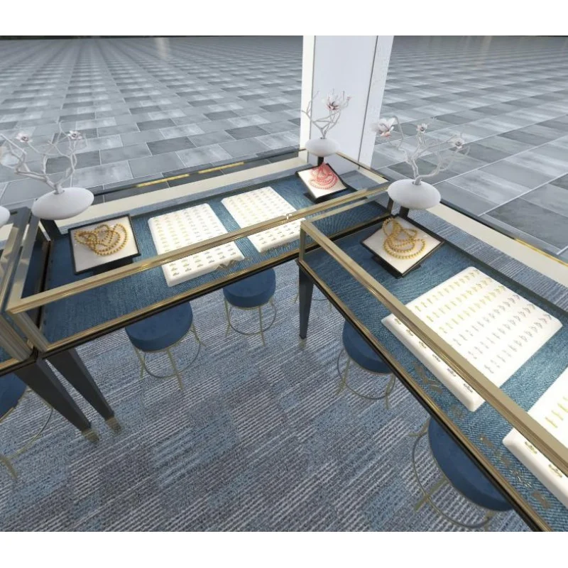 Custom, Sieraden Accessoires Display Showcase Luxe Sieraden Showcase