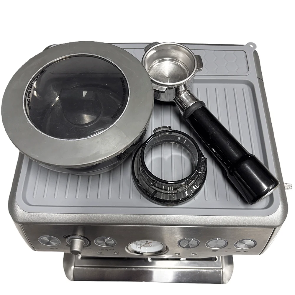 Tamping Mat for Breville 870 870XL 880 Espresso Devices with Textured Base to Enhance Stability and Prevent Equipment Damage