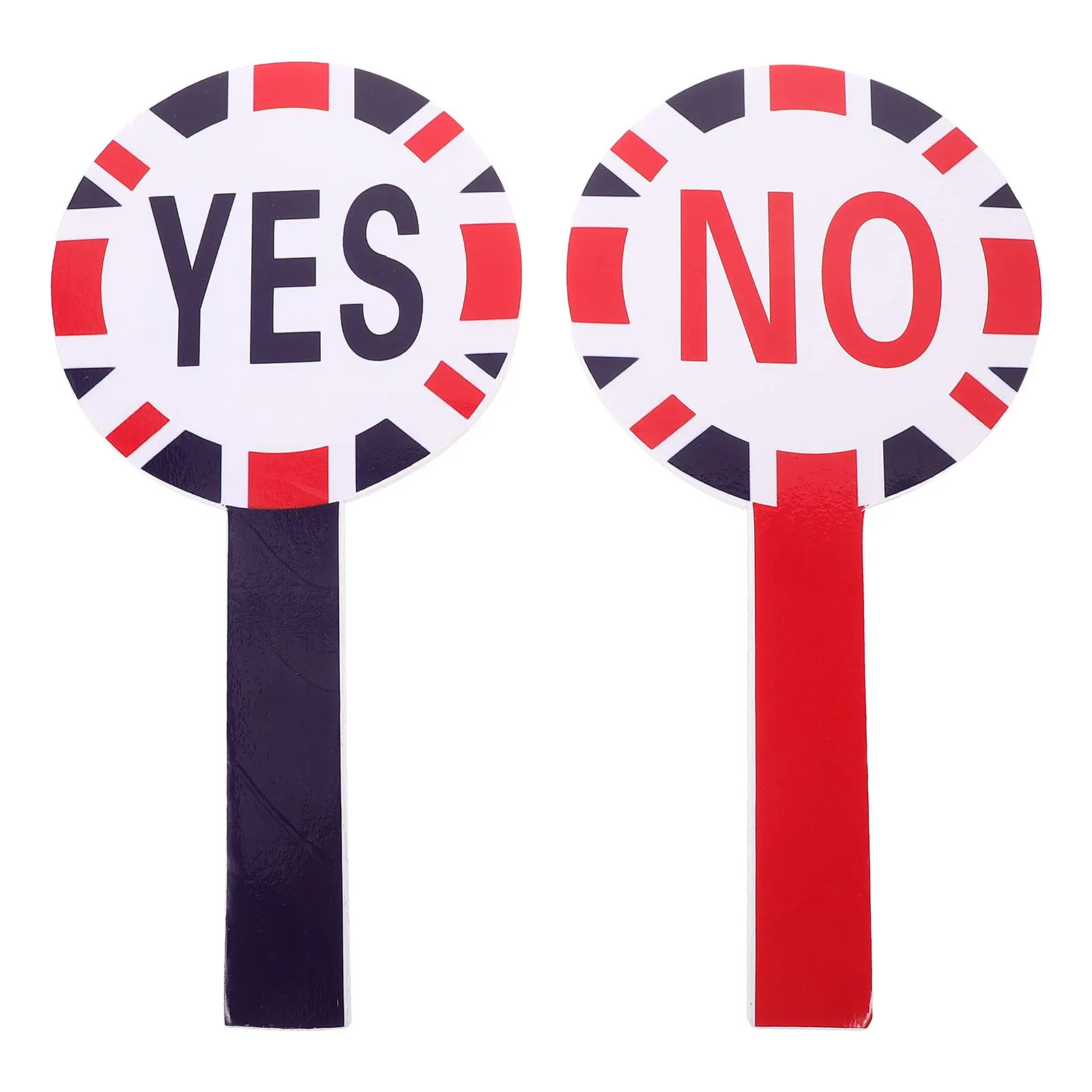 1 Set Of Portable Yes Paddle Reusable No Paddle Flexible Classroom Voting Board Teacher Judging Board School Accessory
