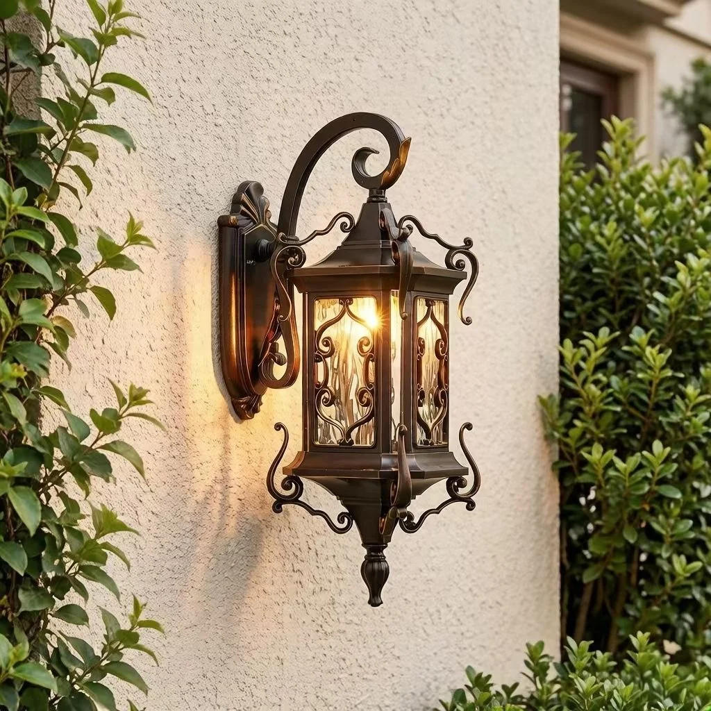 Low Price China Wholesale Led Exterior Wall Light Down Aluminum Outdoor Lighting Ip65 Porch Sconce Wall Light Outdoor Lights